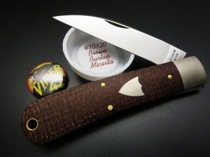 Great Eastern Cutlery #47 Viper Brown Burlap Micarta GEC 470120