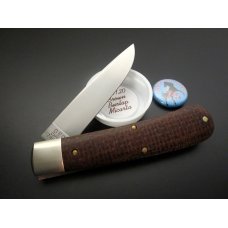 Great Eastern Cutlery #74 Mustang Brown Burlap Micarta GEC 745120 Great Eastern Cutlery #74 Mustang Brown Burlap Micarta GEC 745120