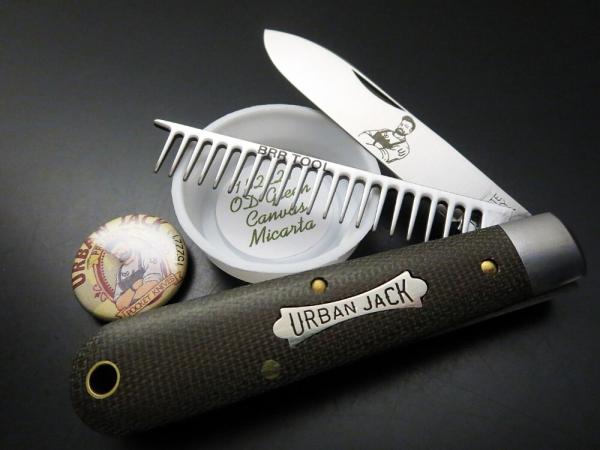 Great Eastern Cutlery #15 Urban Jack OD Green Canvas Micarta GEC Tidioute 152221 Great Eastern Cutlery #15 Urban Jack OD Green Canvas Micarta GEC Tidioute 152221