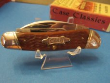 Case Classic Case Brothers Wharncliff  Brown Roger Bone Whittler Pattern # 6355