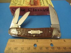 Case Classic Case Brothers Wharncliff  Brown Roger Bone Whittler Pattern # 6355