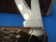 Case Classic Case Brothers Wharncliff  Brown Roger Bone Whittler Pattern # 6355