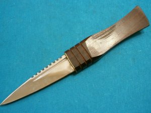 WILLIAM RODGERS SHEFFIELD ENGLAND I CUT MY WAY SGIAN DUBH DAGGER BOOT FIXED BLADE HUNTING KNI KNIVES