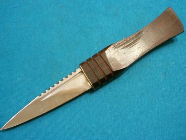 WILLIAM RODGERS SHEFFIELD ENGLAND I CUT MY WAY SGIAN DUBH DAGGER BOOT FIXED BLADE HUNTING KNI KNIVES