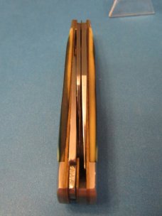 Camillus Green Saw Cut Delrin Large Stockman 