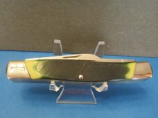 Camillus Green Saw Cut Delrin Large Stockman 