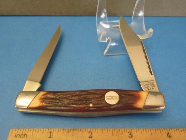 Camillus Brown Staglon Delrin Stockrat Model CM714S Camillus Brown Staglon Delrin Stockrat Model CM714S