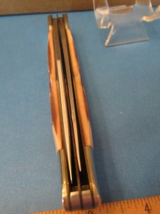 Ka-Bar Imitation Stag Folding Hunter Model # 1184 