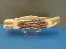 Ka-Bar Imitation Stag Folding Hunter Model # 1184 