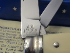 Boker USA Great American Story Knife The Cotton Gin White Delrin Congress # 1782