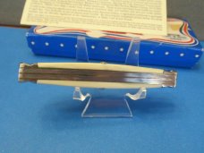 Boker USA Great American Story Knife The Cotton Gin White Delrin Congress # 1782
