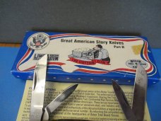 Boker USA Great American Story Knife The Cotton Gin White Delrin Congress # 1782