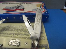Boker USA Great American Story Knife The Cotton Gin White Delrin Congress # 1782