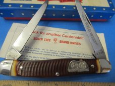 Boker USA Great American Story Knife Buffalo Bill & Sitting Bull Muskrat # 1777