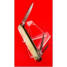 Vintage CHIPAWAY CUTLERY CO 3-Blade Splitback Whittler Pen Pocket Knife c.1891-1907 Mother-of-Pearl Vintage CHIPAWAY CUTLERY CO 3-Blade Splitback Whittler Pen Pocket Knife c.1891-1907 Mother-of-Pearl