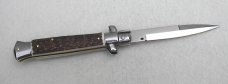 NEW FRANK BELTRAME 9" GENUINE STAG BAYONET BLADE ITALIAN STILETTO