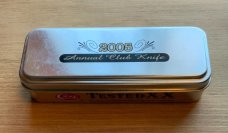 CASE 2005 Collector’s Club Baby Doctor’s Knife Mediterranean Blue CASE 2005 Collector’s Club Baby Doctor’s Knife Mediterranean Blue