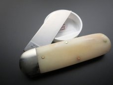 Great Eastern Cutlery #36 Toenail Clipper India Smooth Ivory Bone GEC 363122 Great Eastern Cutlery #36 Toenail Clipper India Smooth Ivory Bone GEC 363122