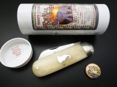 Great Eastern Cutlery #36 Toenail Clipper India Smooth Ivory Bone GEC 363122 Great Eastern Cutlery #36 Toenail Clipper India Smooth Ivory Bone GEC 363122