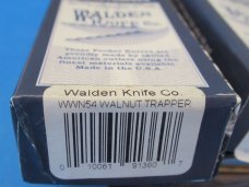 Walden Knife Co  2 for the price of one Walnut Handle Trapper & Stockman 