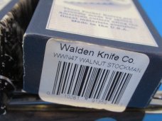 Walden Knife Co  2 for the price of one Walnut Handle Trapper & Stockman 