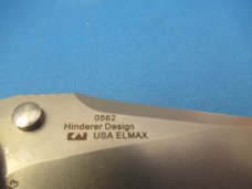 Zero Tolerance Discontinued Hinderer Design Elmax # 0562  Flipper