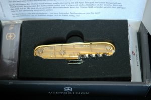 Swiss Army Gold Climber Knife - Special Edition