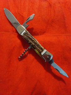 Hubertus Campers Knife with Corkscrew. Hubertus Campers Knife with Corkscrew.