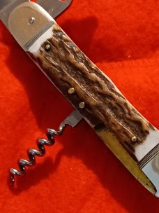 Hubertus Campers Knife with Corkscrew. Hubertus Campers Knife with Corkscrew.