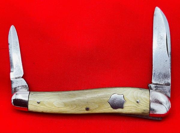 Vintage Humason & Beckley 2-Blade Wharncliffe Pen Folding Pocket Knife c.1852-1916 Celluloid Vintage Humason & Beckley 2-Blade Wharncliffe Pen Folding Pocket Knife c.1852-1916 Celluloid
