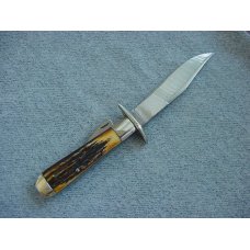 Antique MARBLES, GLADSTONE, MICH, U.S.A. Stag Handle SAFETY FOLDER Hunting Knife Antique MARBLES, GLADSTONE, MICH, U.S.A. Stag Handle SAFETY FOLDER Hunting Knife