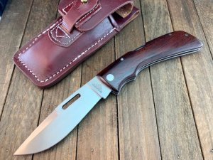 Paragon Blackie Collins Design Folding Hunter Lockback Cocobolo Seki Japan