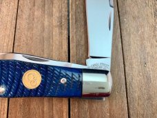 Canal Street Cutlery Swell Center Jack Blue Rope Jigged Bone D2 Steel Serial #9 2011 Canal Street Cutlery Swell Center Jack Blue Rope Jigged Bone D2 Steel Serial #9 2011