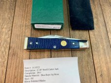 Canal Street Cutlery Swell Center Jack Blue Rope Jigged Bone D2 Steel Serial #9 2011 Canal Street Cutlery Swell Center Jack Blue Rope Jigged Bone D2 Steel Serial #9 2011