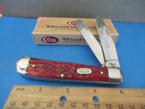 Case XX 1996 Magicians Trapper Pattern # 6254 DR/GN