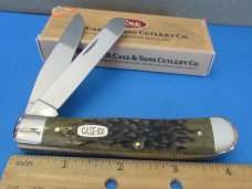 Case XX 1996 Magicians Trapper Pattern # 6254 DR/GN Case XX 1996 Magicians Trapper Pattern # 6254 DR/GN