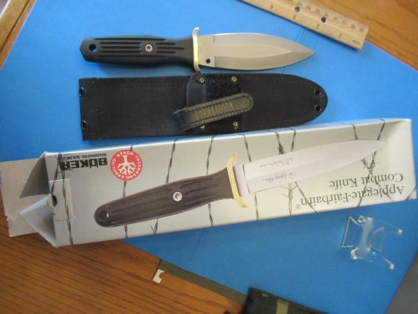 Boker Mini Matchet Applegate-Fairbairn Combat Knife Model AF553 Boker Mini Matchet Applegate-Fairbairn Combat Knife Model AF553
