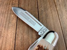 A. G. Russell Premium Scout Knife Stag 2004