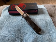 Microtech combat troodon,bronze.