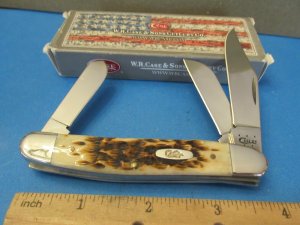 Case XX 2015 Autumn Bone Stockman Pattern # 6347 SS 