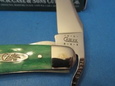 Case XX 2000 Smooth Green Bone Appaloosa RussLock Pattern # 61953 L SS Case XX 2000 Smooth Green Bone Appaloosa RussLock Pattern # 61953 L SS