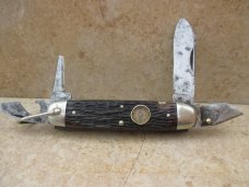 Cattaraugus Scout Knife With Compass 