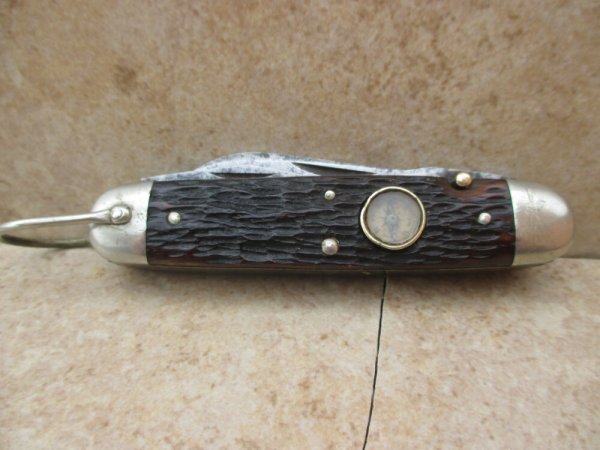 Cattaraugus Scout Knife With Compass 