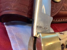 Vintage 1979 Case xx Shark Tooth Folding Hunter Knife w Sheath & Orig Box -5197 LSSP -NOS & Mint Vintage 1979 Case xx Shark Tooth Folding Hunter Knife w Sheath & Orig Box -5197 LSSP -NOS & Mint