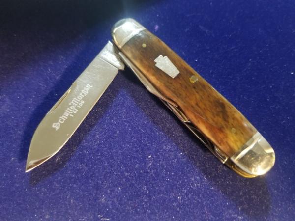 Schatt & Morgan Smooth Bone Camp Scout Knife 0442SK 2006 1 0f 100