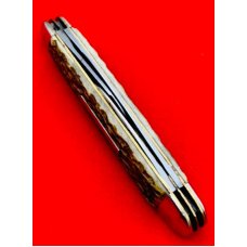 Vintage H. BOKER & CO 4-Blade Equal End Folding Pocket Knife Salesman’s Sample c.1891-1944 Bone Vintage H. BOKER & CO 4-Blade Equal End Folding Pocket Knife Salesman’s Sample c.1891-1944 Bone