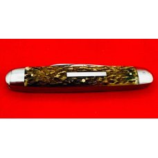 Vintage H. BOKER & CO 4-Blade Equal End Folding Pocket Knife Salesman’s Sample c.1891-1944 Bone Vintage H. BOKER & CO 4-Blade Equal End Folding Pocket Knife Salesman’s Sample c.1891-1944 Bone