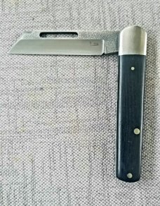 K'roo African Blackwood Sheepsfoot Sleeveboard Jack.3.75..slip..coa...N690. Klassic Kroo.. K'roo African Blackwood Sheepsfoot Sleeveboard Jack.3.75..slip..coa...N690. Klassic Kroo..