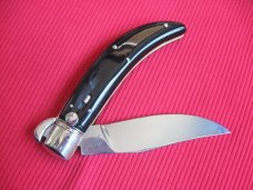 Quality Italian Unique Mechanism LEPRE Horn Knife Limited Edition 2015 MANIAGO ITALY Quality Italian Unique Mechanism LEPRE Horn Knife Limited Edition 2015 MANIAGO ITALY