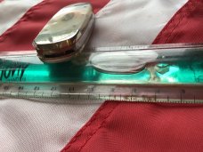 1996 Bulldog Brand, HAND MADE 2 Blade Baby Sunfish w/ Pearl Looking Handles +Multi-Color Sunfish 1996 Bulldog Brand, HAND MADE 2 Blade Baby Sunfish w/ Pearl Looking Handles +Multi-Color Sunfish